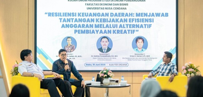 feb-undana-bedah-strategi-keluar-dari-krisis-fiskal-mahasiswa-diajak-kuasai-pembiayaan-kreatif-untuk-bangun-ekonomi-ntt